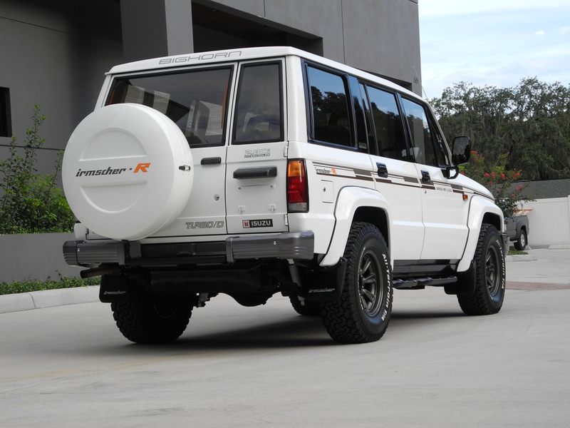 Illustration for article titled For $33,000, Does This 1989 Isuzu Trooper Bighorn Irmscher R Turbo-Diesel Impress?